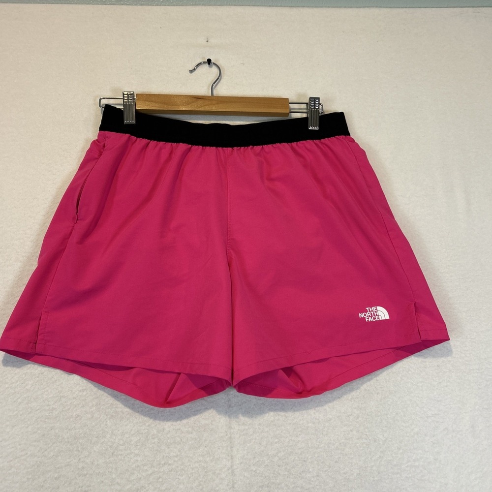 The North Face Womens Lined Running Shorts Hot Pink Medium Go Wander NF0A7QGJ